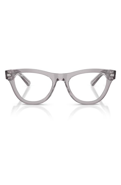 52mm Cat Eye Optical Glasses