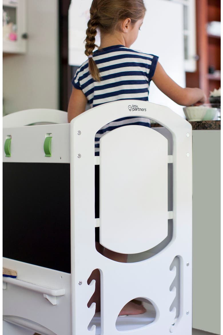 The Learning Tower® Limited Edition Toddler Step Stool, Alternate, color, SOFT WHITE