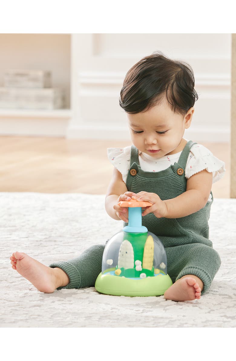 Skip Hop Farmstand Push & Spin Toy, Alternate, color, Multi