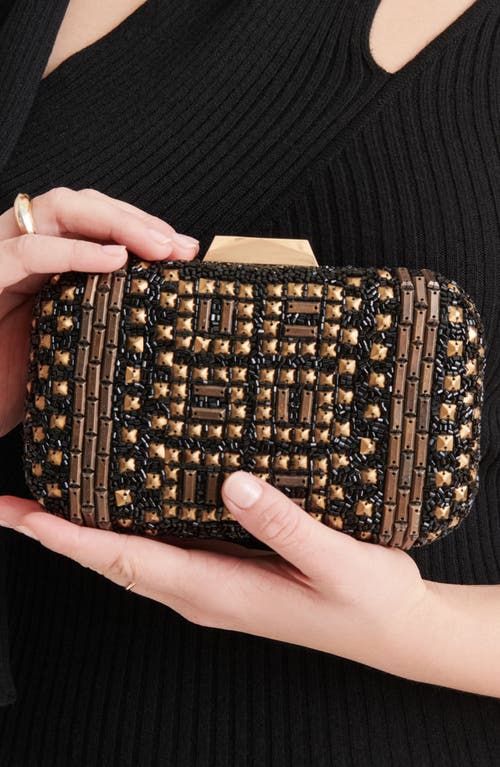 Dolce Vita Daisy G Beaded Clutch In Multi