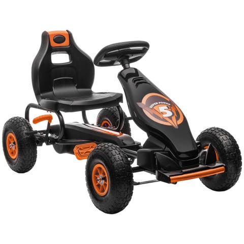 Ergonomic Pedal Go Kart with Wear-Resistant Tread