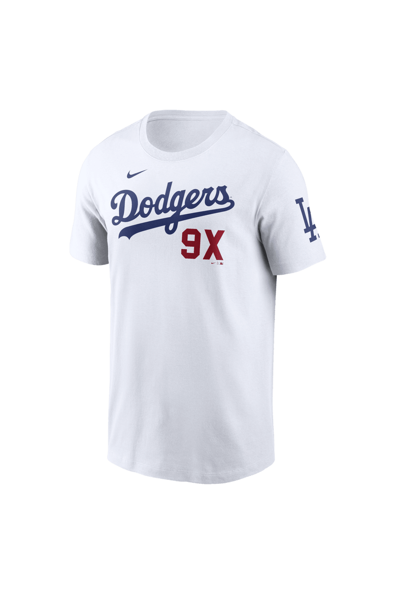 Men's Nike  White Los Angeles Dodgers 9X Champs T-Shirt, Alternate, color, White