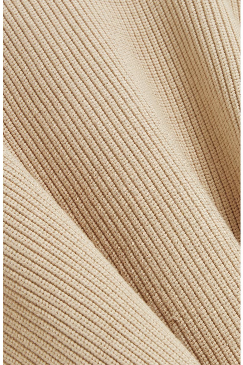 Fontain Ribbed Bomber Cardigan, Alternate, color, TAUPE