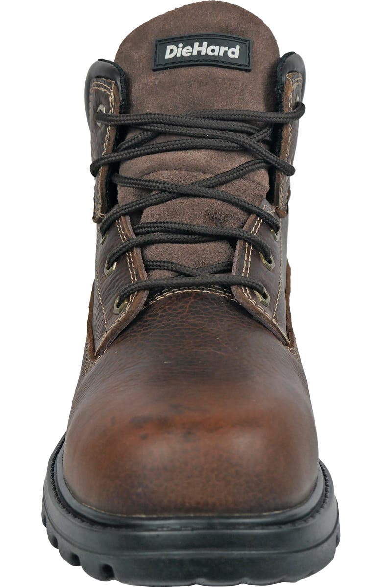 DieHard Charger V2 Waterproof Composite Toe Work Shoe, Alternate, color, Brown Leather