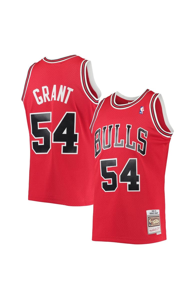 Mitchell & Ness Men's Mitchell & Ness Horace Grant Red Chicago Bulls 1990/91 Throwback Dark Swingman Jersey, Alternate, color, Red