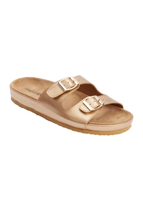 The Maxi Slip On Footbed Sandal (Wide Widths Available)