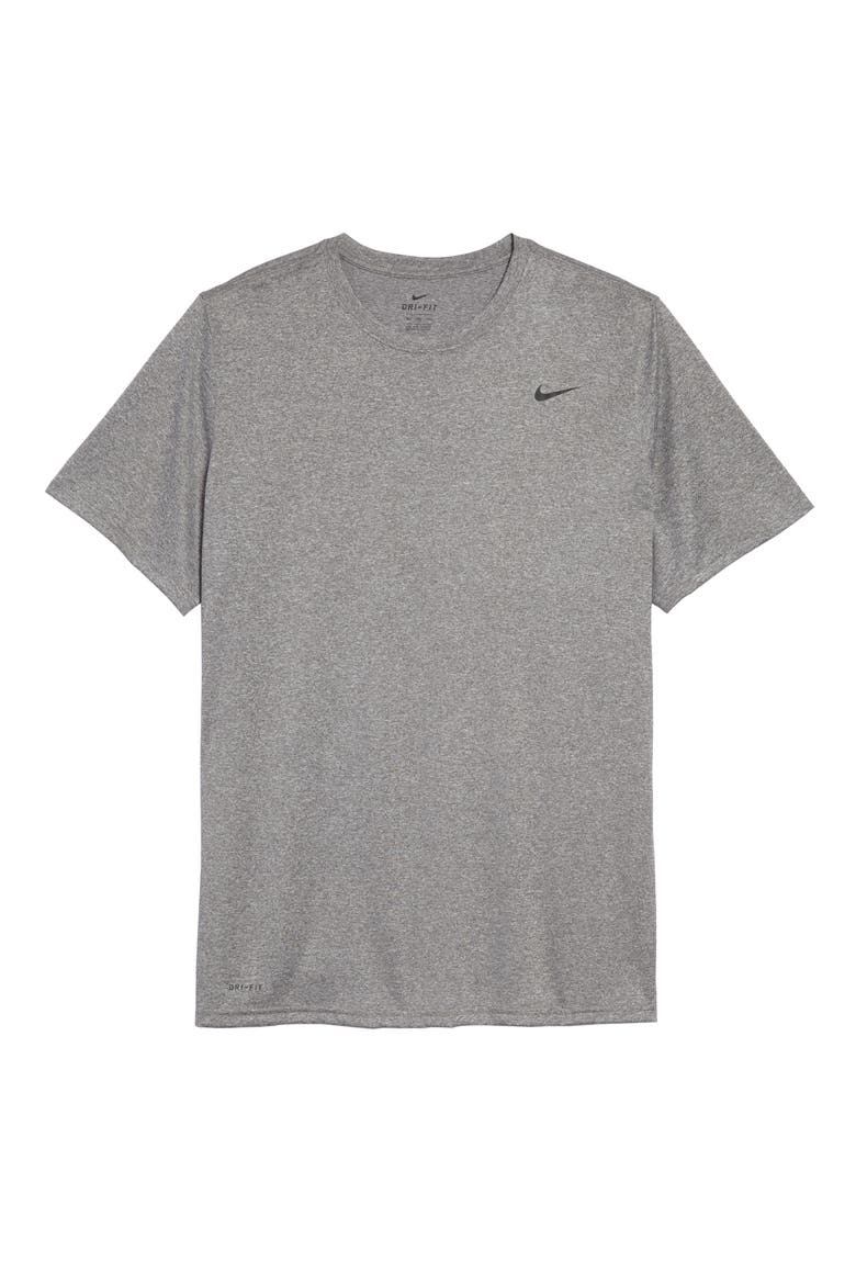Legend 2.0 Dri-FIT Training T-Shirt, Main, color, CARBON HEATHER/ BLACK