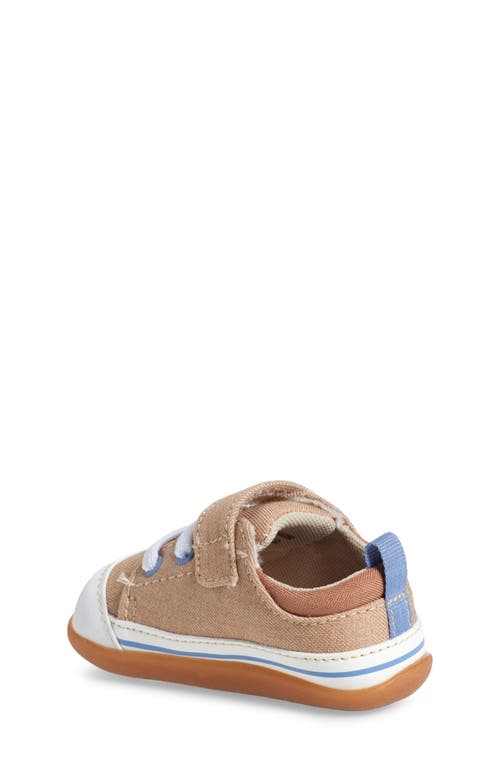 See Kai Run Kids' Stevie Mini Sneaker In Khaki