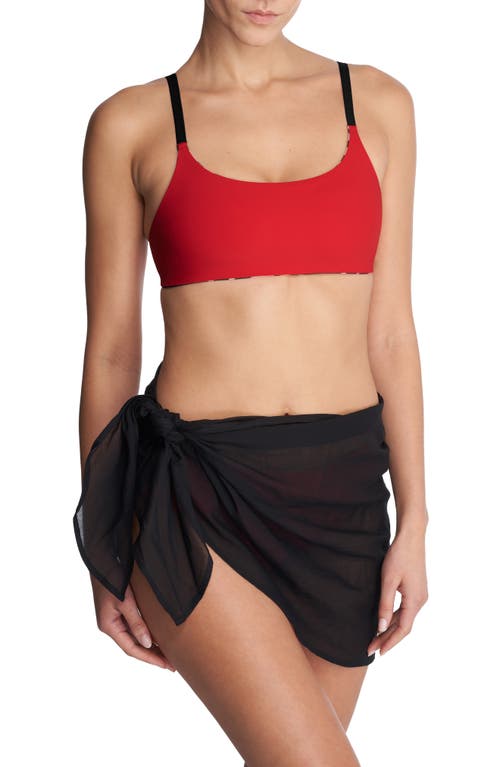 Natori Reversible Bikini Top In Brown