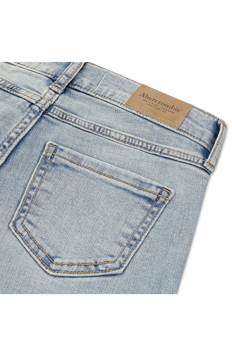 abercrombie kids Kids' Floral Trail Flare Leg Jeans, Alternate, color, Ripple