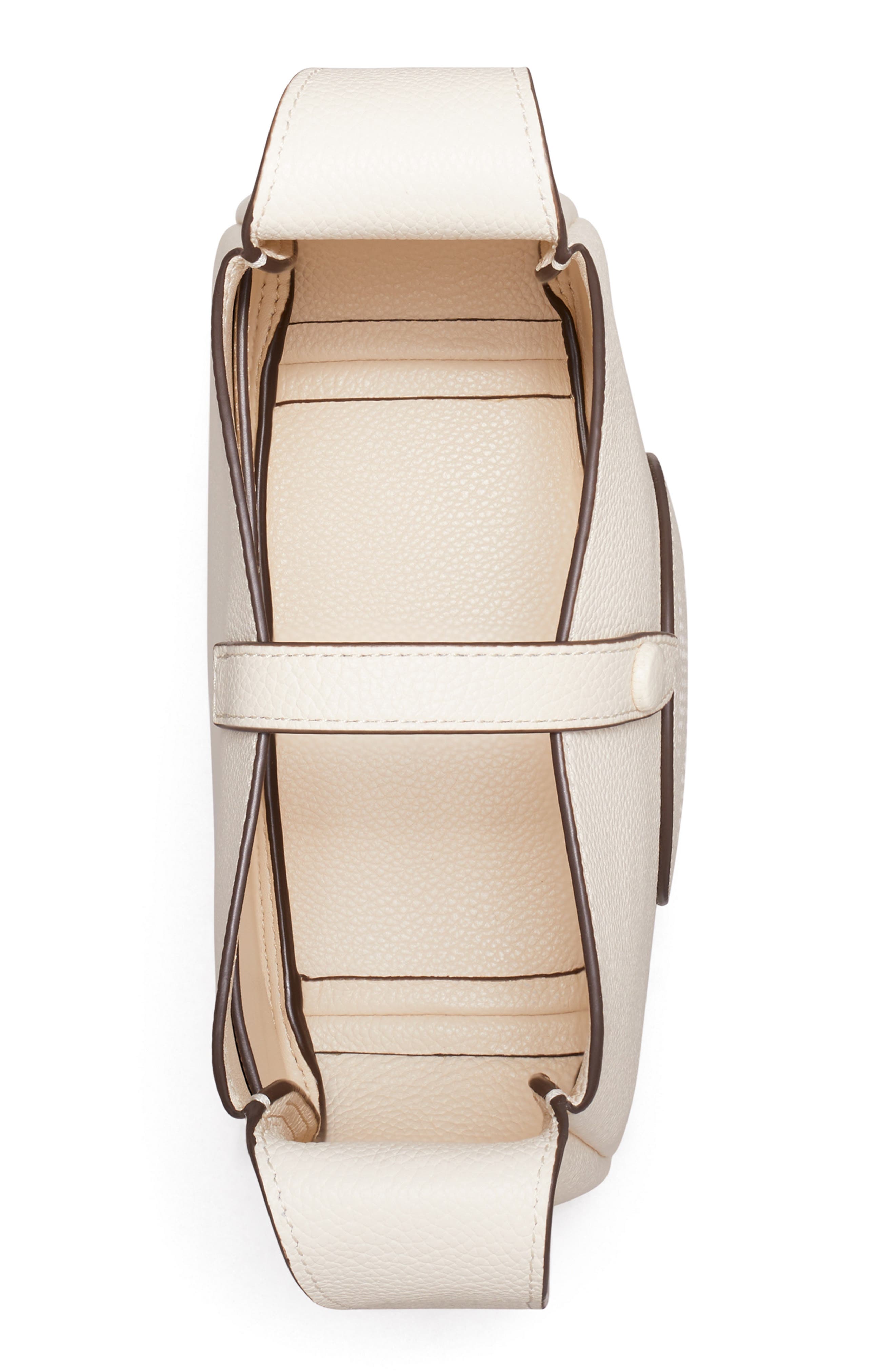 Swing Leather Crossbody Bag, Alternate, color, LIGHT CREAM