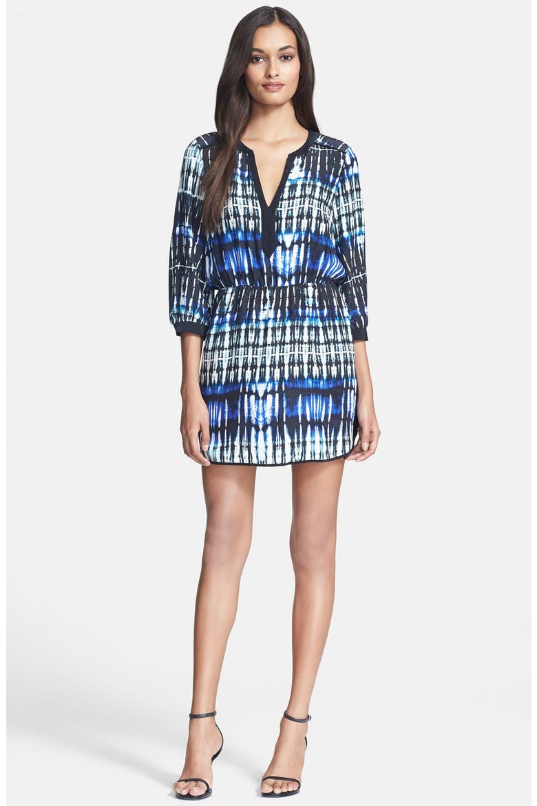 'Mallory' Silk Dress, Main, color, STATIC