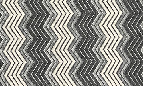 Fleece Factory Zigzag Short Sleeve Button-up Shirt In Grey Multi