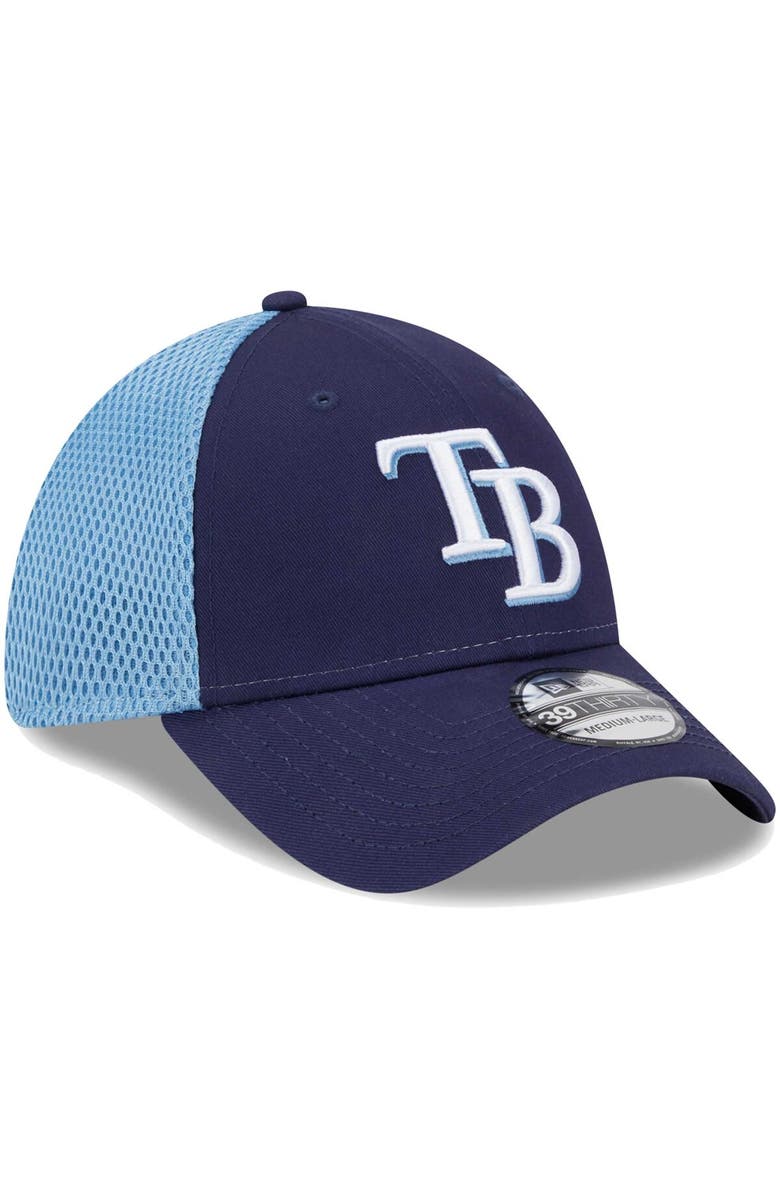 New Era Men's New Era Navy Tampa Bay Rays Team Neo 39THIRTY Flex Hat, Alternate, color, Navy