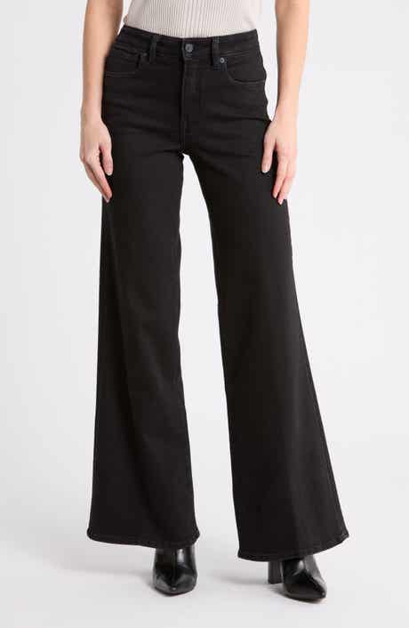 Good Waist High Waist Palazzo Wide Leg Jeans