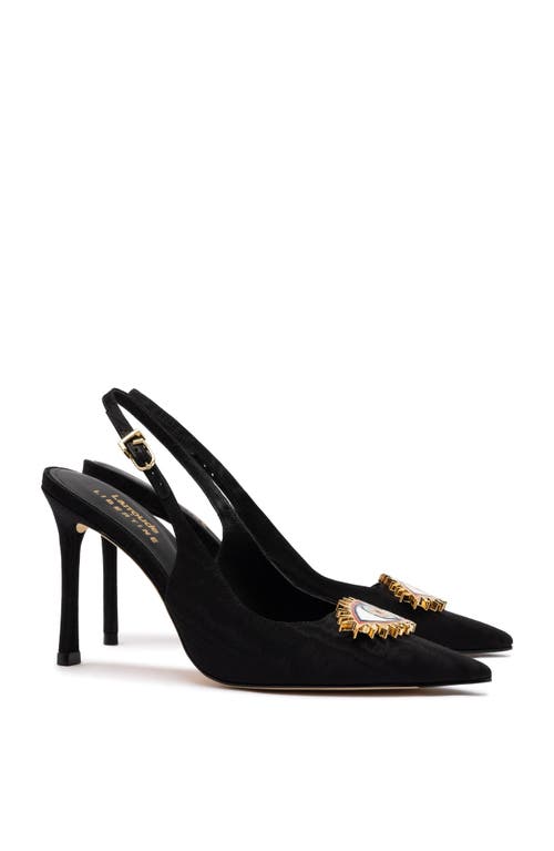 Larroude Larroudé X Libertine Eye Pump In Black