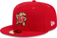 New Era Men's New Era Red Maryland Terrapins 59FIFTY Fitted Hat