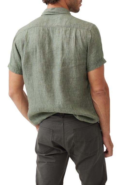 Rodd & Gunn Palm Beach Sports Fit Shirt In Kelp