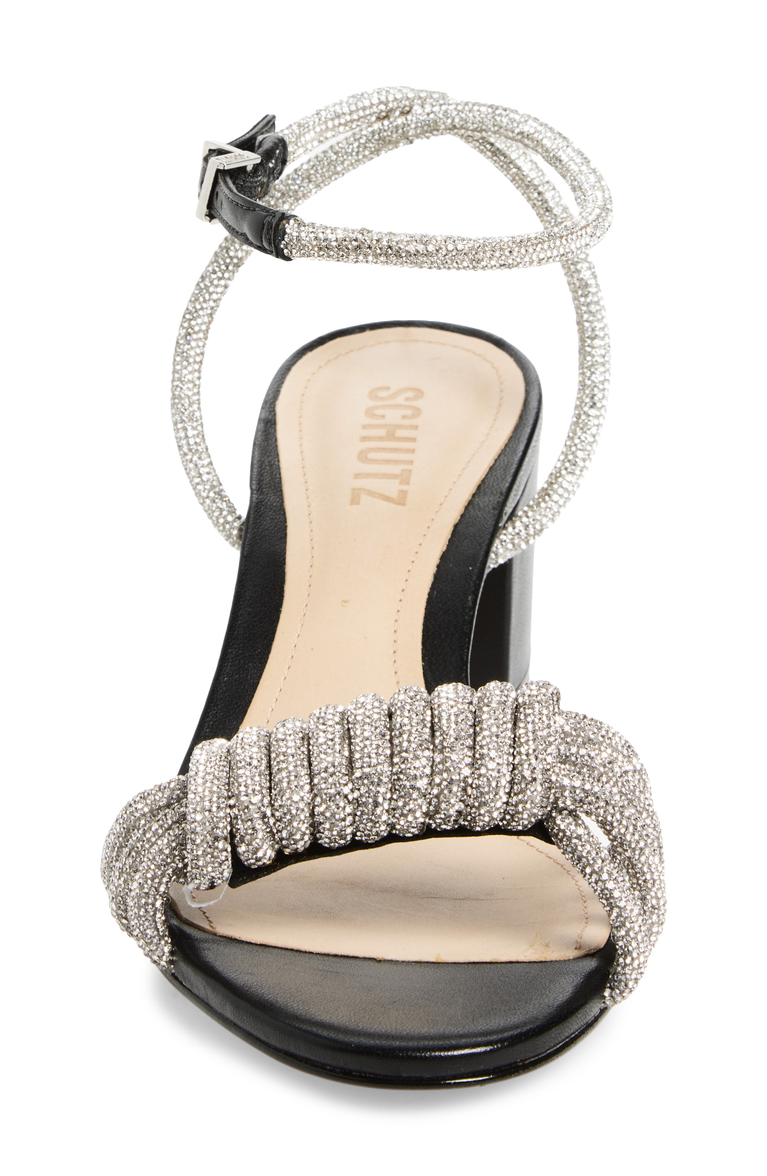 Schutz Jewell Ankle Strap Sandal, Alternate, color, 