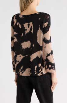 Willow Tie Dye Linen & Cotton Sweater