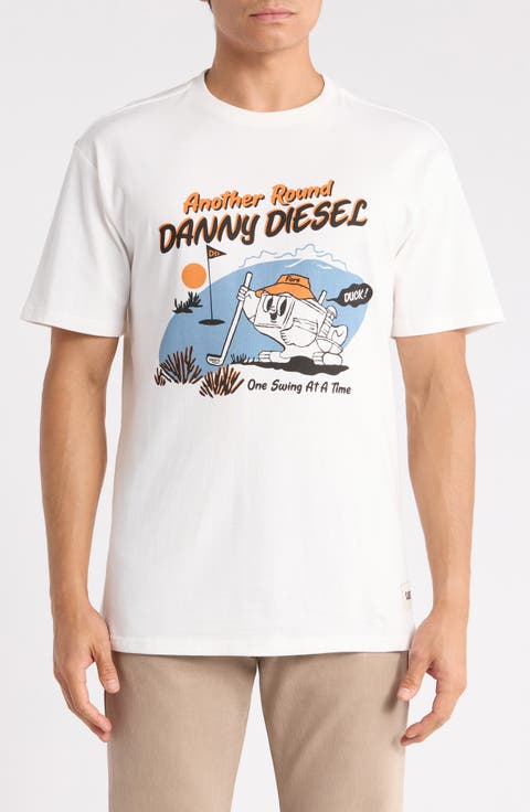 Danny Cotton Graphic Golf T-Shirt