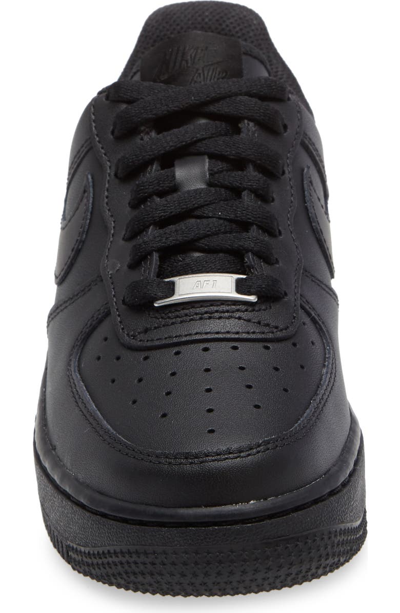 Nike Air Force 1 '07 Sneaker, Alternate, color, Black/ Black/ Black