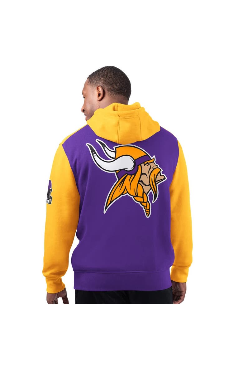 Men's Starter Purple Minnesota Vikings Extreme Pullover Hoodie, Alternate, color, Purple