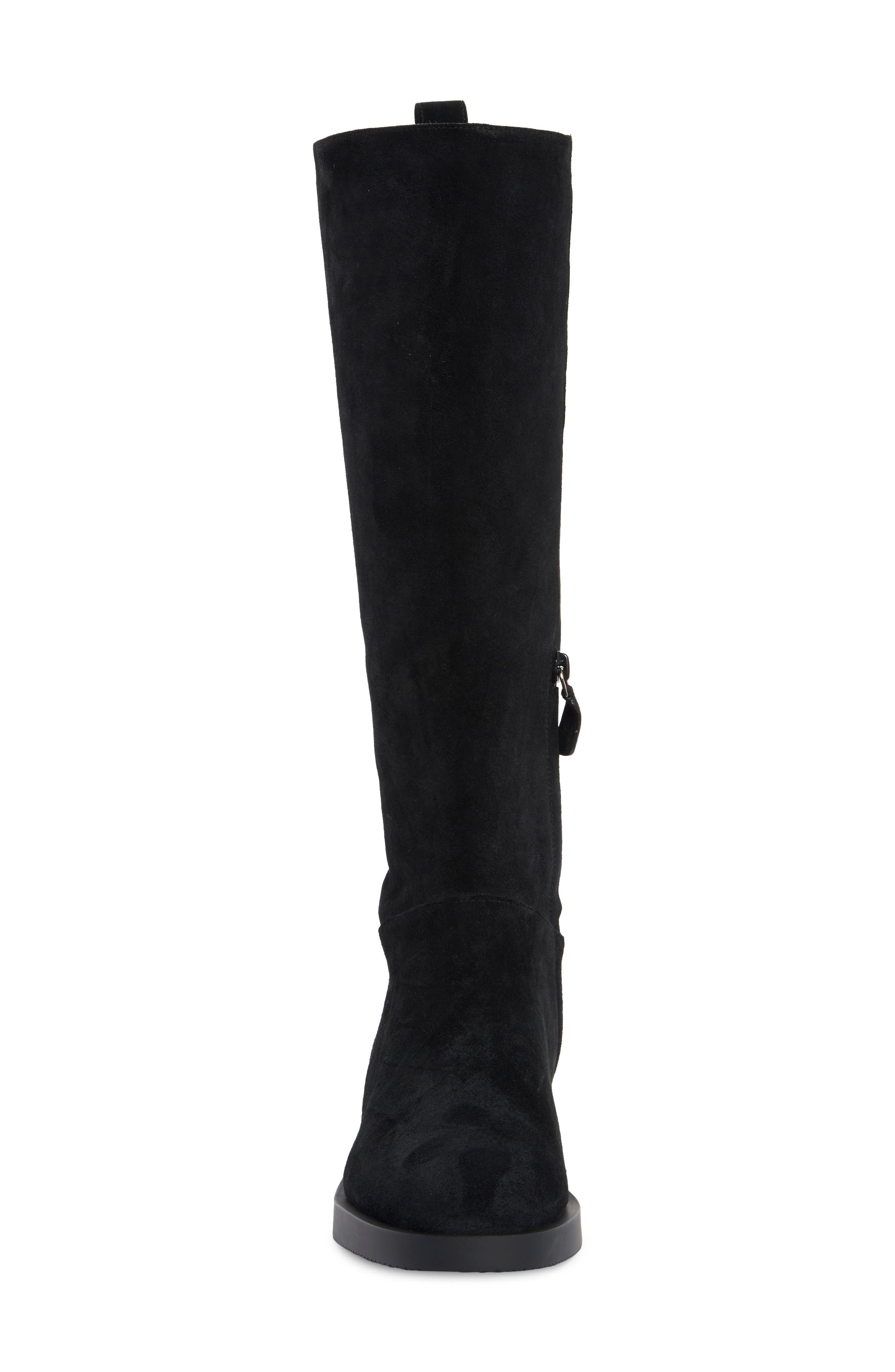 Cazzie Knee High Boot, Alternate, color, BLACK