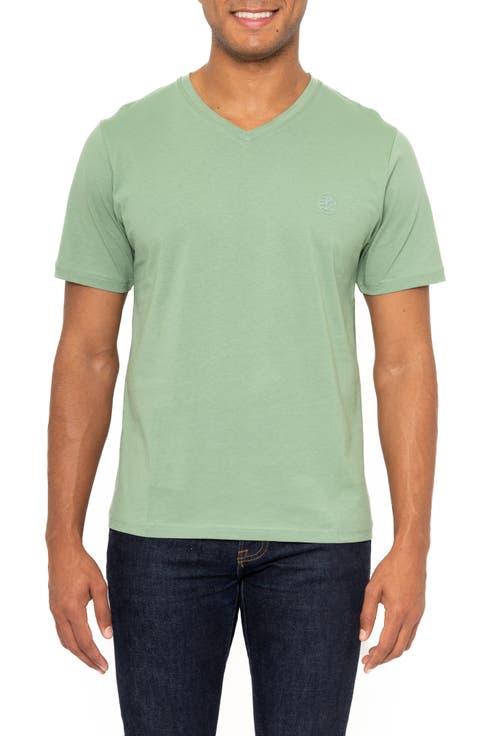 Montpellier V-Neck Cotton T-Shirt
