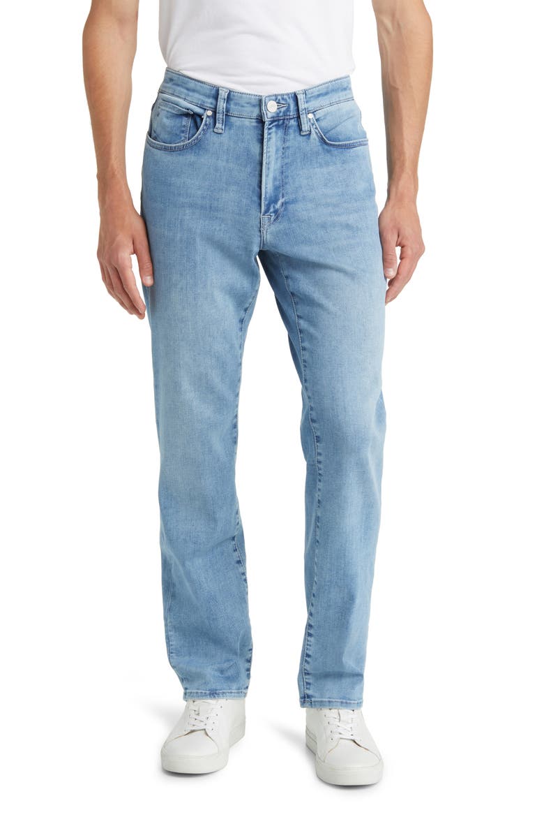 Courage Straight Leg Jeans, Main, color, BLEACHED URBAN
