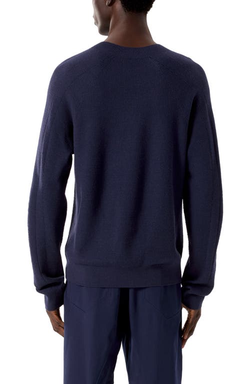 Veilance Wool Blend Sweater In Blue