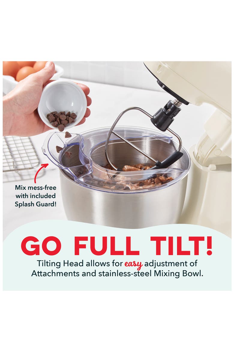 Tilt-Head 3.5-Quart Stand Mixer, Alternate, color, CREAM