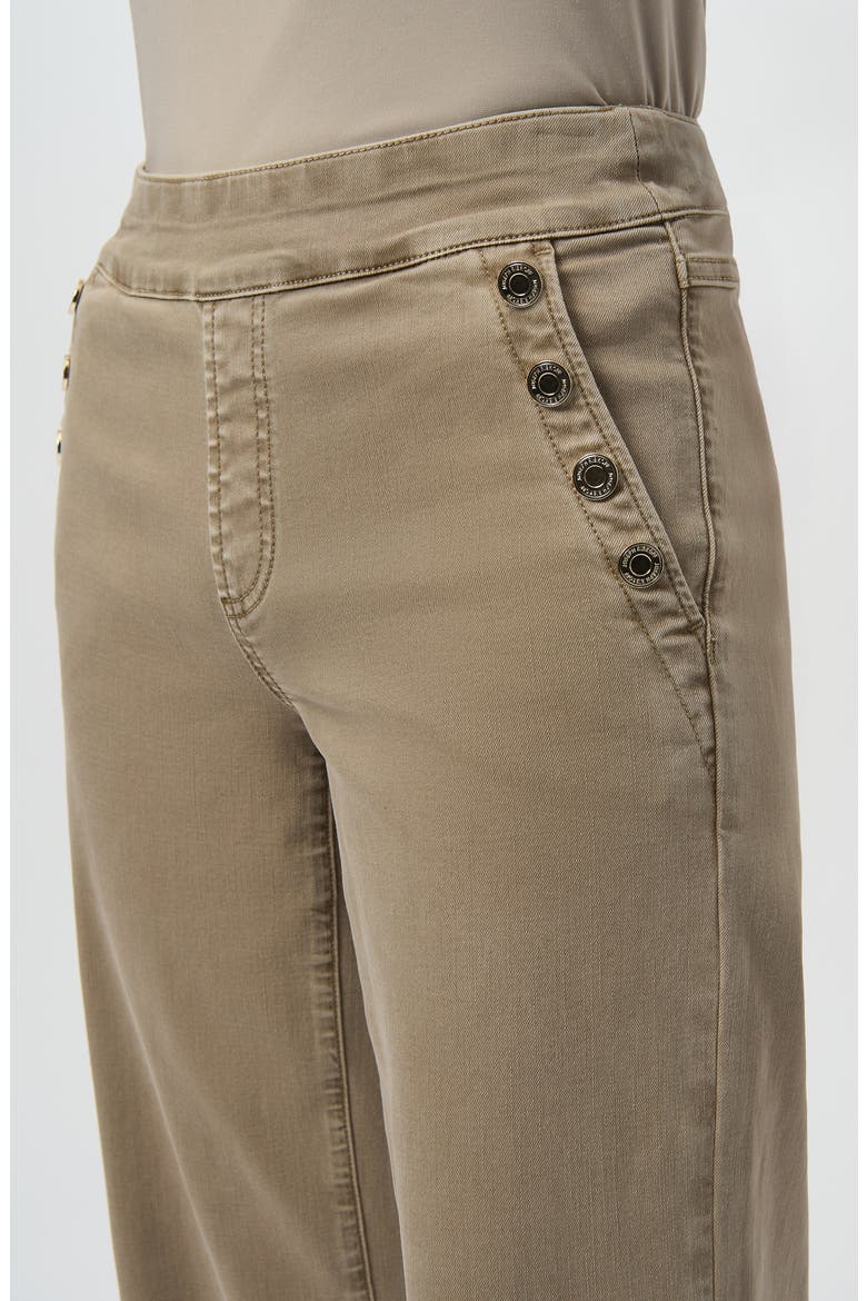 Wide Leg Pull-On Pants, Alternate, color, FAWN
