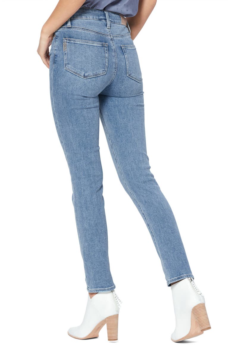 Hoxton Transcend Vintage Denim High Waist Slim Jeans, Alternate, color, MACLAREN