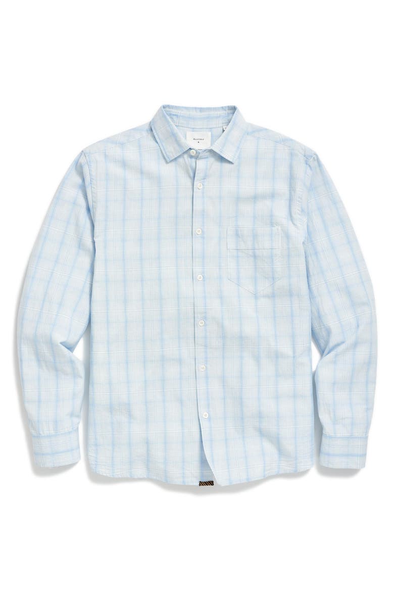 Billy Reid Pickwick Line Plaid Button-Up Oxford Shirt, Alternate, color,