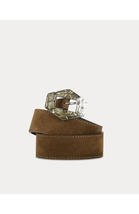 Yuchi Suede Belt