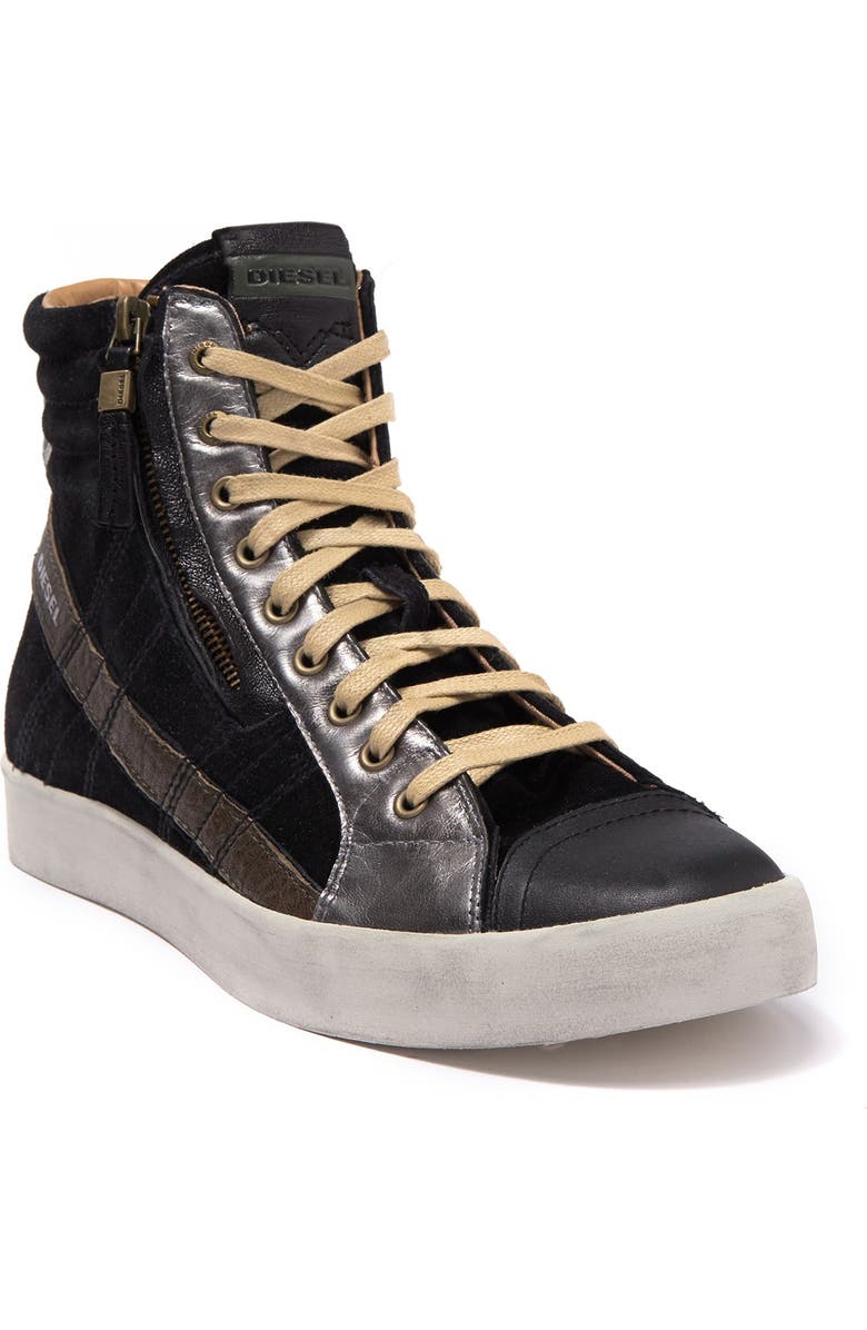DIESEL<sup>®</sup> D-Velows D-String Plus High Top Sneaker, Main, color,
