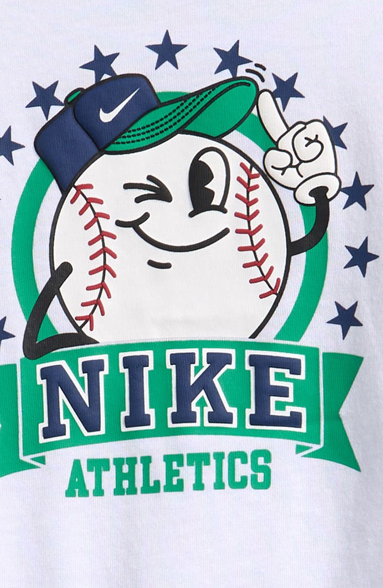 Nike Dri-FIT Baseball Graphic T-Shirt & Pull-On Mesh Shorts Set, Alternate, color, Midnight Navy