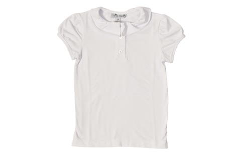Eliza Ruffle Knit Polo