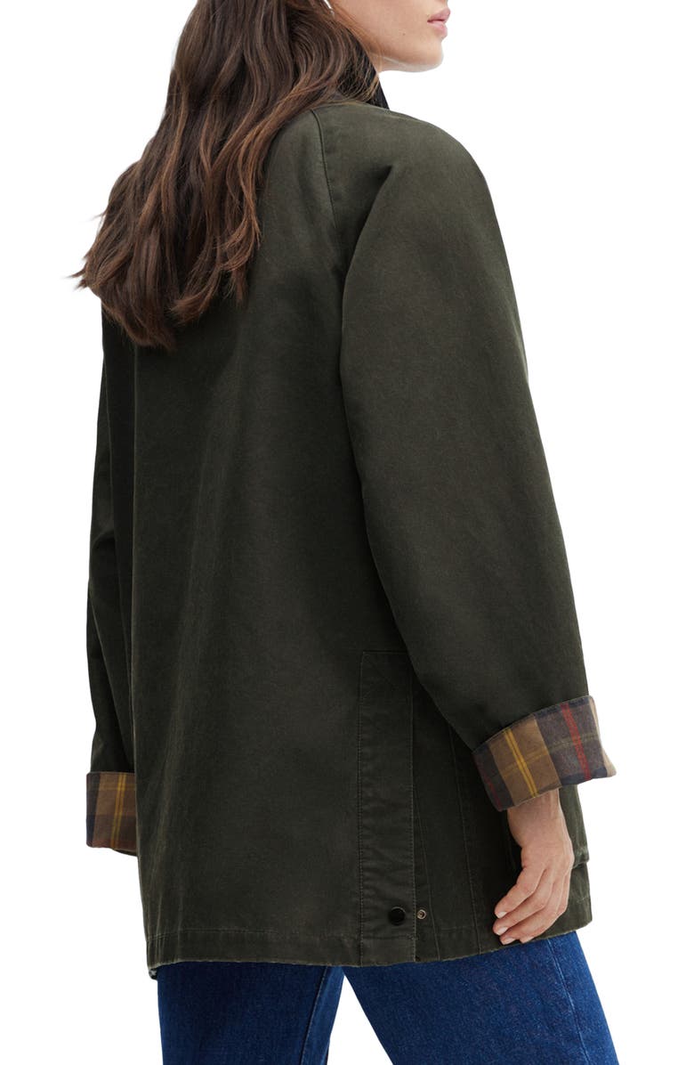 MANGO Waxed Effect Jacket, Alternate, color, 