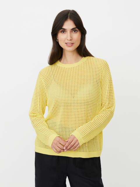 MaForavine Open Knit Sweater