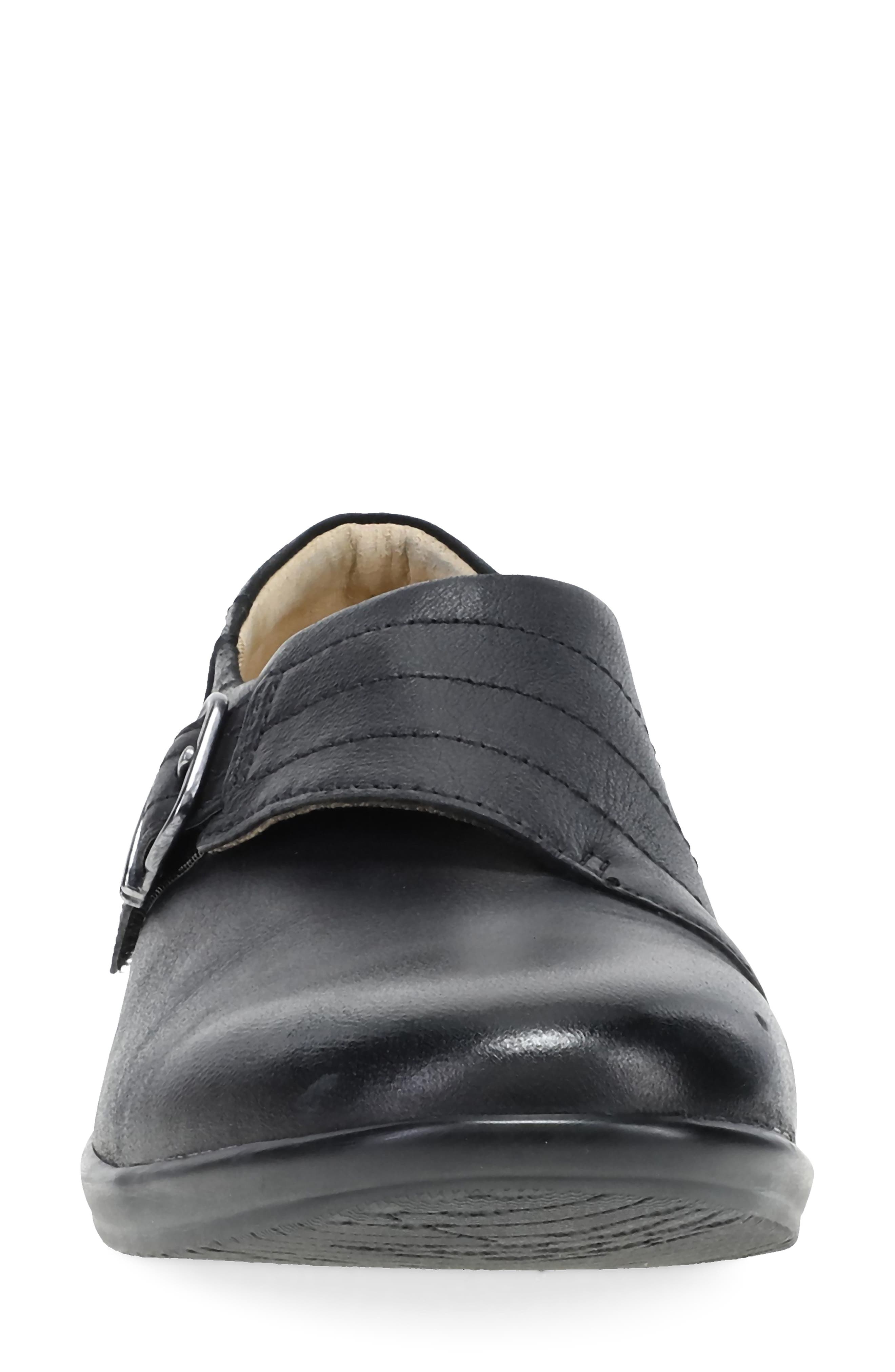 Chelsie Flat, Alternate, color, BLACK