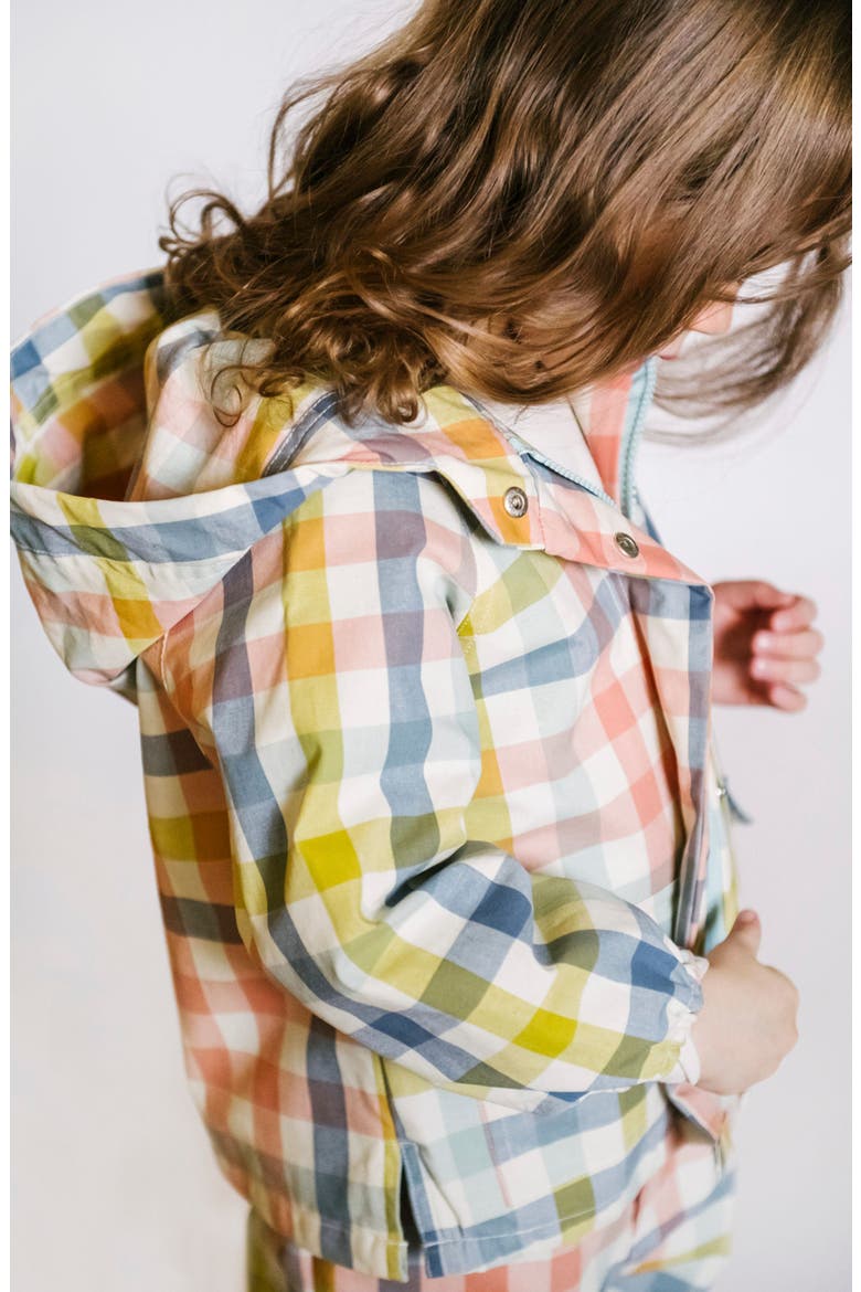 Kids' Park Hooded Jacket, Alternate, color, PICNIC