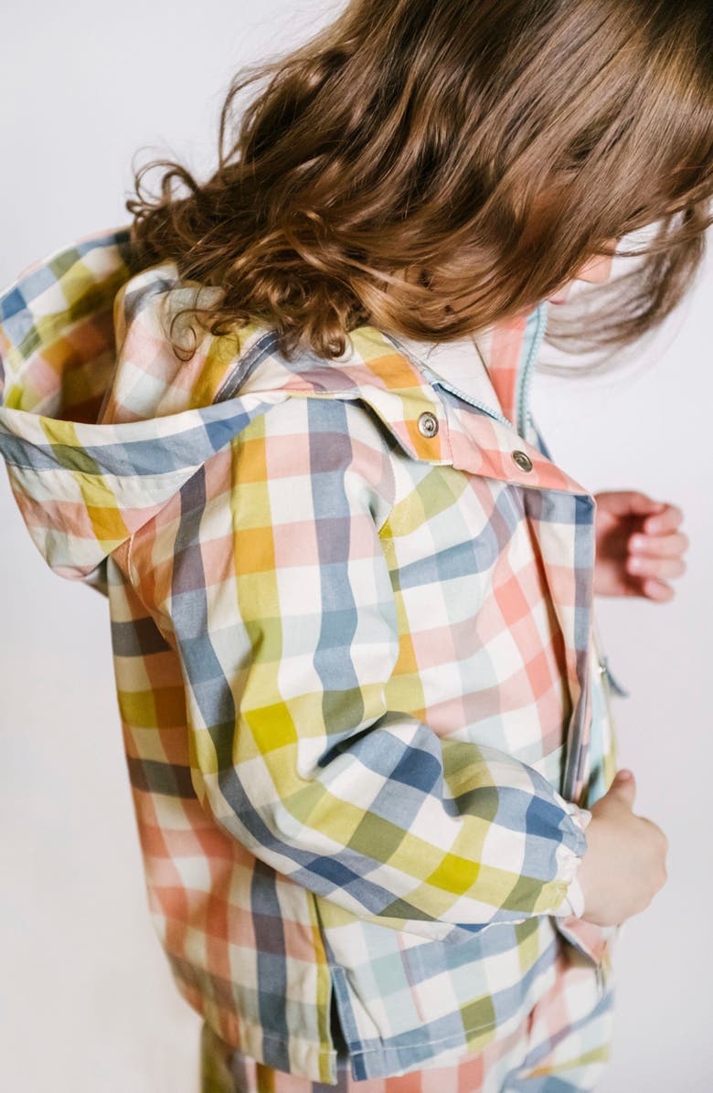 Pehr Kids' Park Hooded Jacket, Alternate, color, Picnic