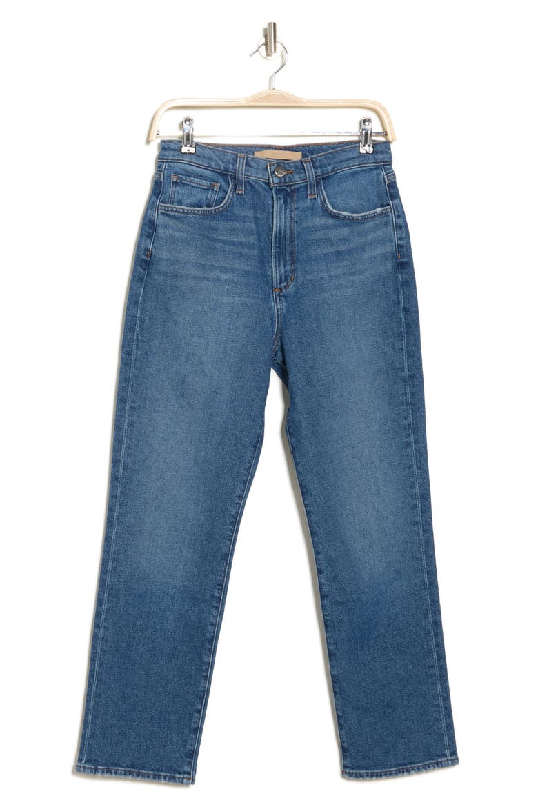 The Stella High Waist Ankle Slim Straight Leg Jeans, Alternate, color, PERFECT PAIR