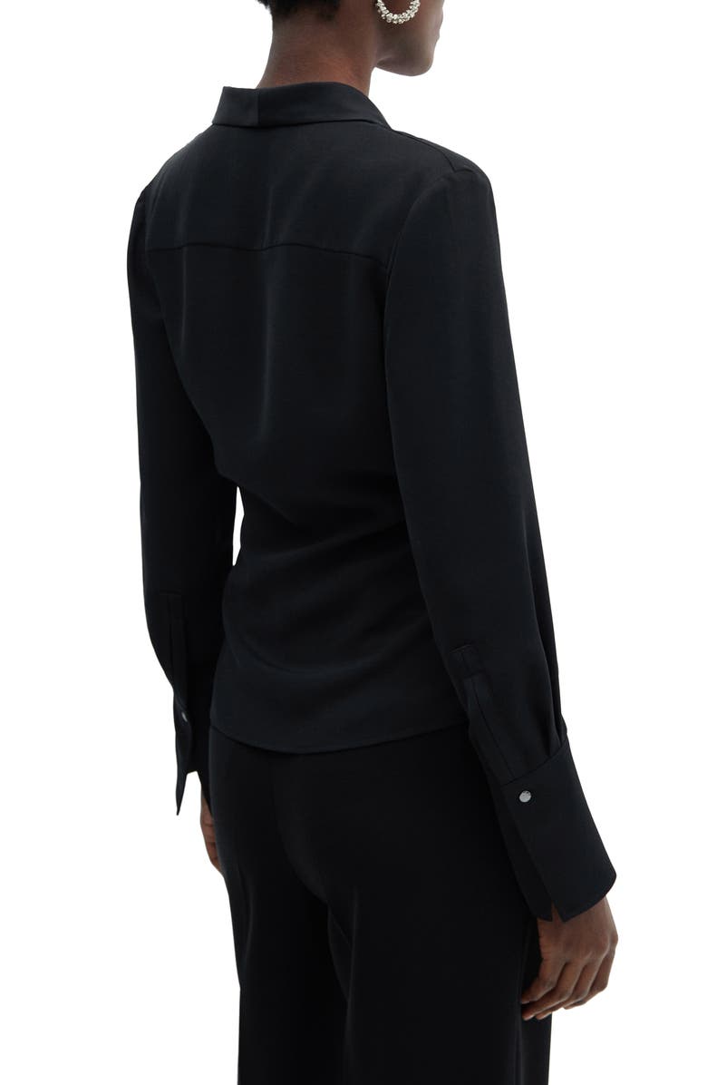 MANGO Wrap Shirt, Alternate, color, 