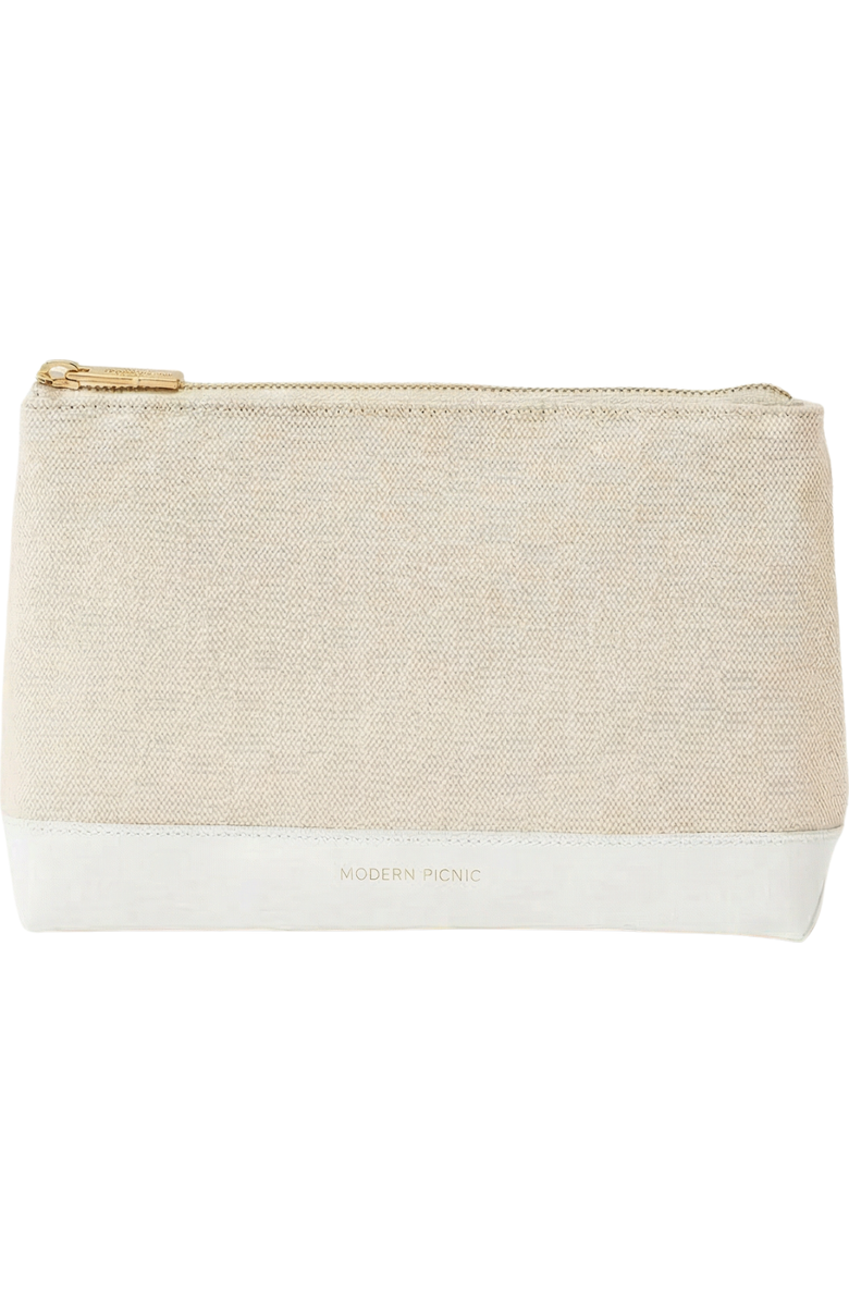 Modern Picnic THE SNACKER, Main, color, White Canvas