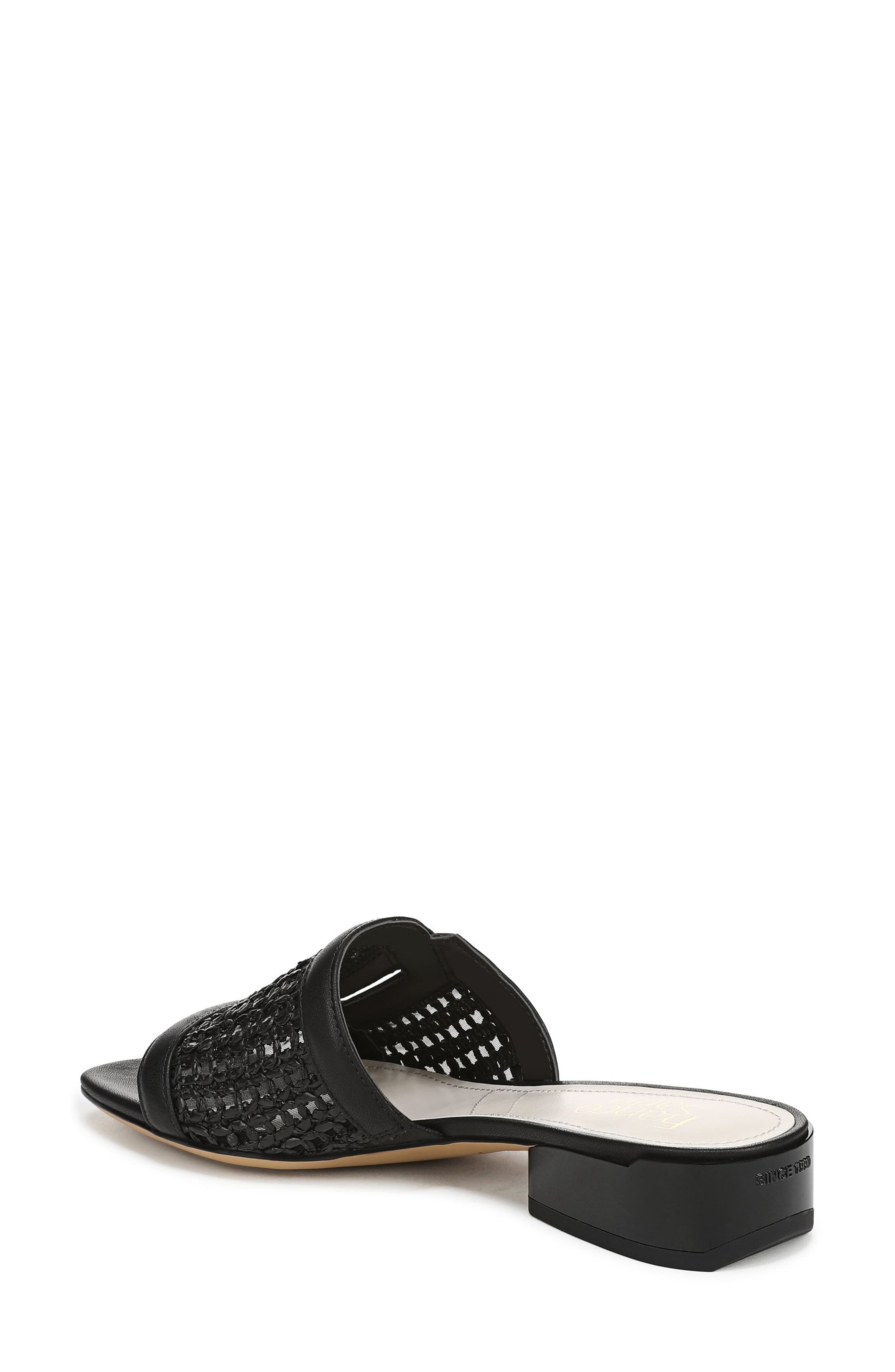Franco Sarto Margot Slide Sandal, Alternate, color, Black