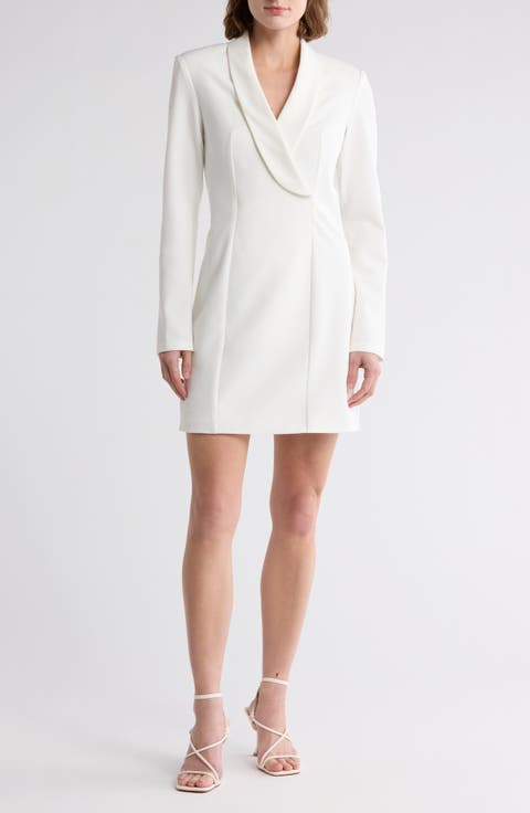 Linda Long Sleeve Blazer Dress