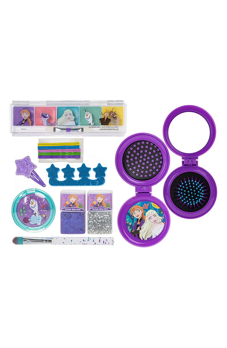 TOWNLEYGIRL x Disney<sup>®</sup> Kids' Frozen Cosmetic Gift Bag, Alternate, color, 